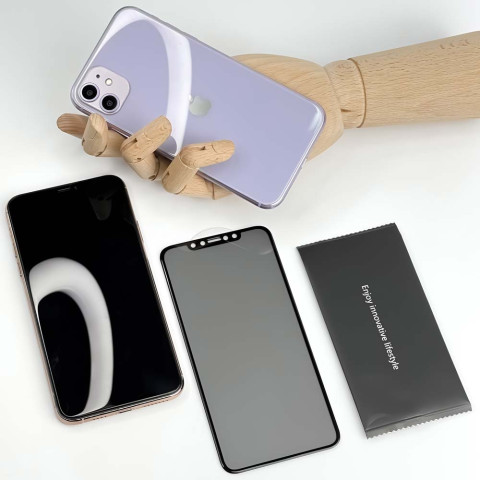 Защитное стекло для iPhone 11 3D curved privacy iphone_jacket